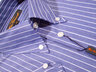 View Item New Ben Sherman Mod Pinstripe Short /S Shirt Blue 